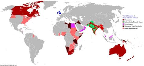 British Empire History Countries Map Size And Facts Ts Historical