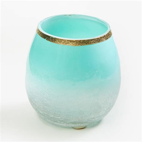 Buy Hello Spring Glass Crackled Votive Holder From Home Centre At Just Inr 399 0