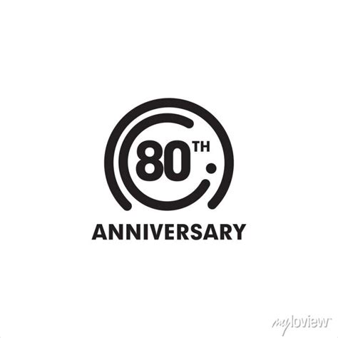 Th Year Celebrating Anniversary Emblem Logo Design Posters For The