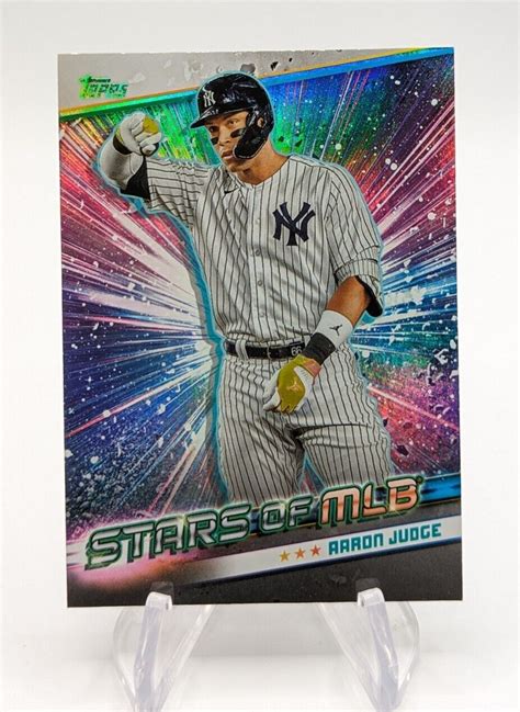 Topps Stars Of Mlb Aaron Judge New York Yankees Smlb Ebay