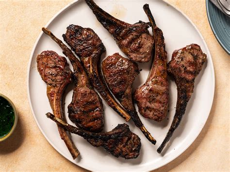 Perfectly Grilled Lamb Rib Or Loin Chops Recipe