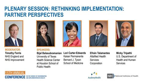 AcademyHealth On Twitter Attend Rethinking Implementation Partner