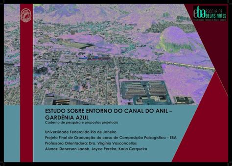 Pdf Estudo Sobre Entorno Do Canal Do Anil Gard Nia Azul Jpereira