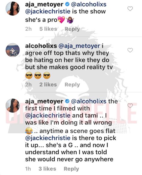 Aja Metoyer Says Jackie Christie Makes 'Basketball Wives' + Gets Dragged