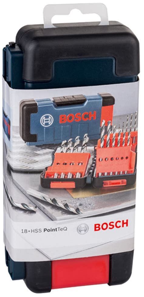 Сверло по металлу BOSCH PointTeQ ToughBox 2.608.577.350, 18 шт ...