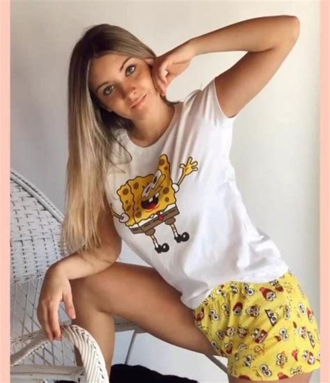 Pijama Bob Esponja Hannah Lingerie