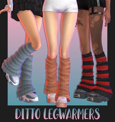 Ditto Legwarmers Patreon In Sims Sims Packs Tumblr Sims