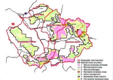 The Grand Mesa Uncompahgre And Gunnison National Forests Five