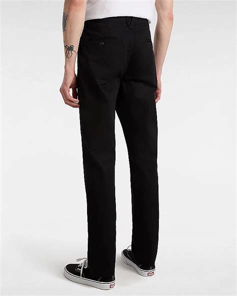 Authentic Chino Slim Trousers Black Vans