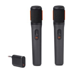 Jbl Wireless Microphone Set Black Wireless Microphone