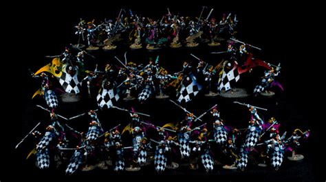 HARLEQUIN ARMY, WARHAMMER 40K, by The Art Of Battle, Australia