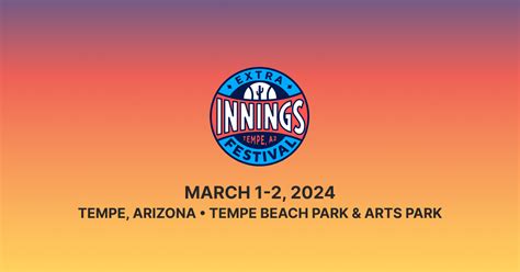 Lineup Extra Innings Festival