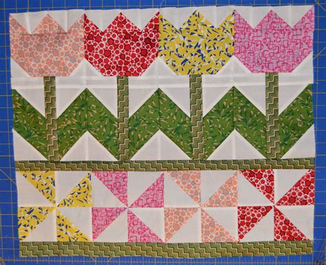 Tulips Quilt Pattern