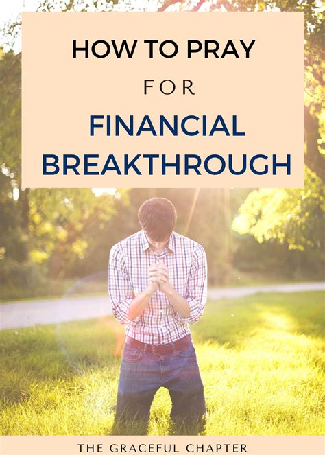 Prayers For Financial Breakthrough The Graceful Chapter