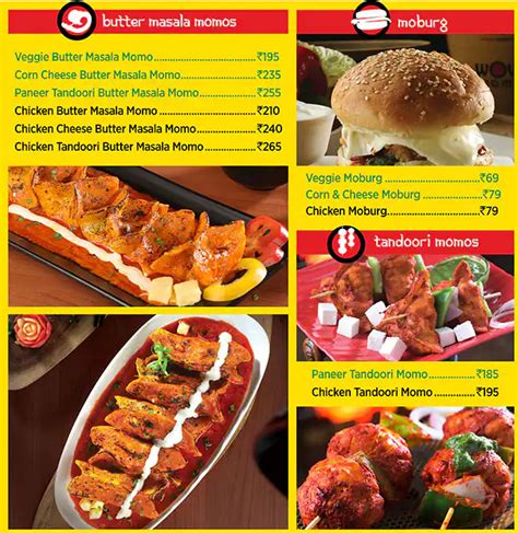 Menu at Wow! Momo, Kolkata, Shop No-138