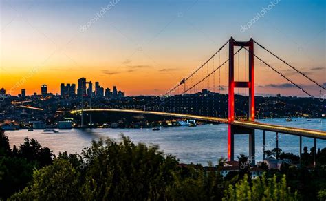 Estambul Turquito Vista panorámica del Bósforo de Estambul al