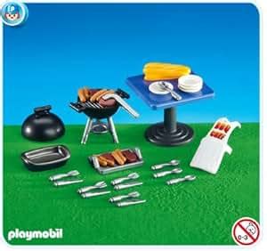 Playmobil 6245 Barbecue avec accessoires: Amazon.fr: Jeux et Jouets