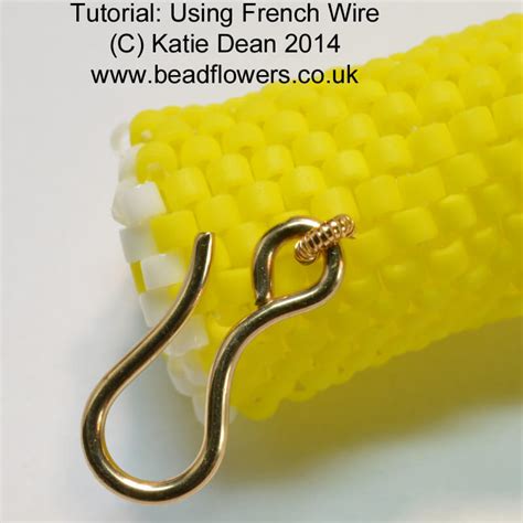 Beading Techniques How To Use French Wire Beadflowers