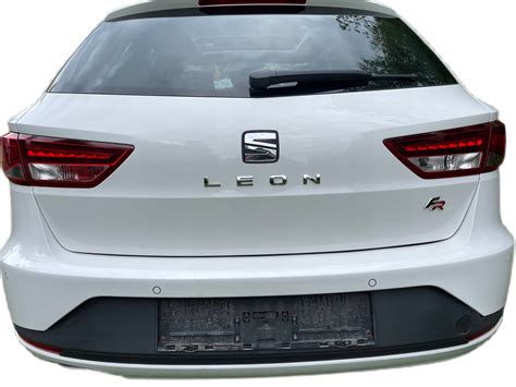 SEAT LEON III KOMBI 12 FR KLAPA ZDERZAK TYŁ LAMPY LED KOMPLETNY TYŁ