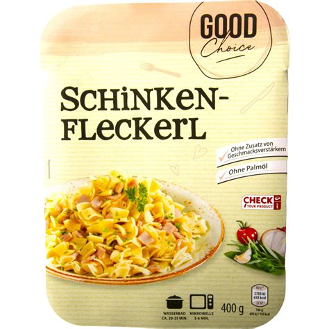 ROKSH Schnelle Küche GOOD CHOICE Schinkenfleckerl 400g