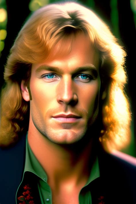 Lexica Romantic Portrait Of A Celtic Man In A Forest With Ruffled Blond Red Hair Blue Eyes