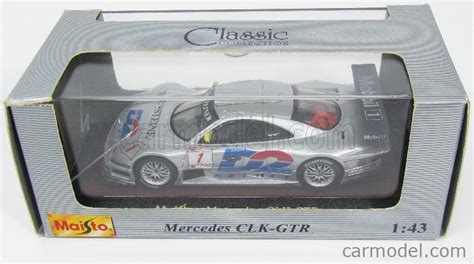 Maisto Escala Mercedes Benz Clk Gtr D Privat N Fia Gt