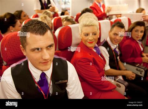 Virgin Atlantic Flight Attendant Training At The Base Training Facility