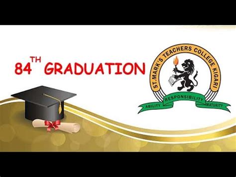 St Mark S Ttc Kigari Th Th Graduation Youtube