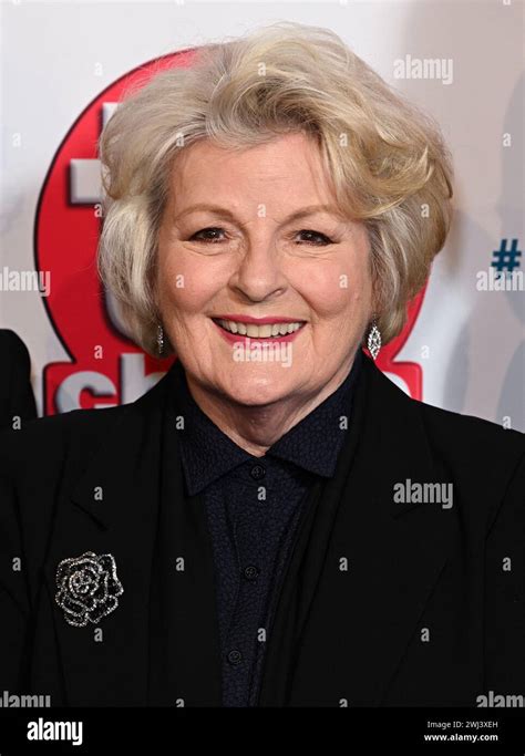 London Uk February Brenda Blethyn Arriving At The Tv Choice