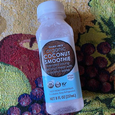 Trader Joe S Organic Coconut Smoothie Reviews Abillion