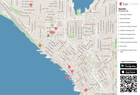 Free Printable Map Of Seattle Printable Maps Free Printables