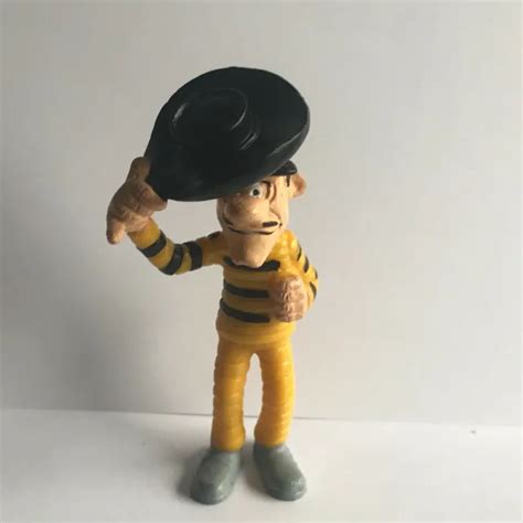 FIGURINE ANCIENNE PVC Lucky Luke Un Autre Des Dalton Prisonnier EUR 3