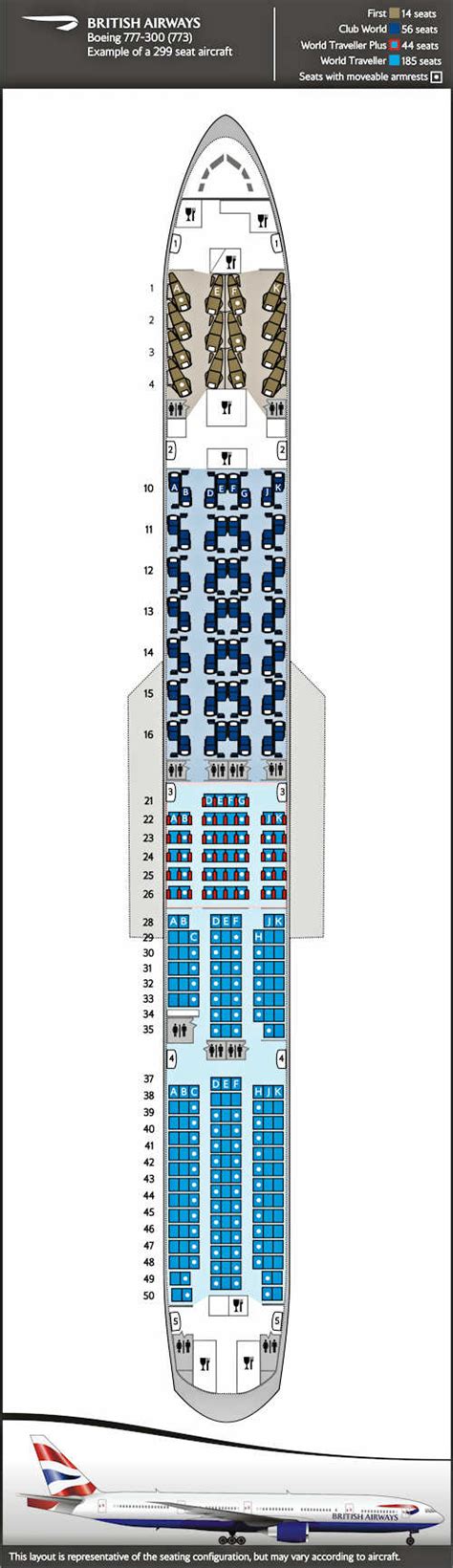 Boeing 777 Seating Plan British Airways : Seatguru Seat Map British ...