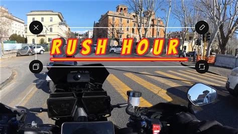 City Ride Yamaha Tracer Gt Rome Italy Motovlog Leovince Youtube