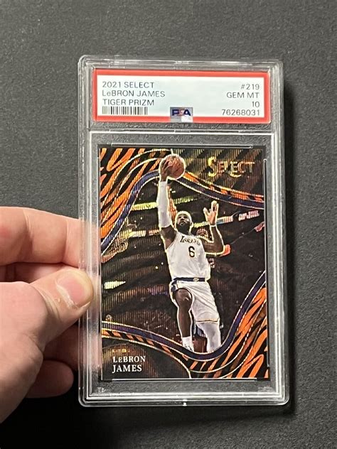 Lebron James Select Courtside Tiger Ssp Price Guide