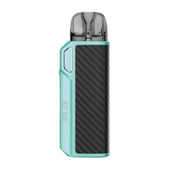 Lost Vape Thelema Elite 40 3 0ml 1400mAh Pod System Kit Emerald Carbon