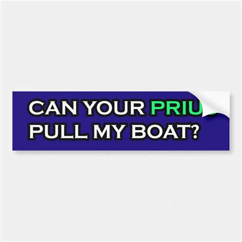 Funny Prius Bumper Sticker Zazzle