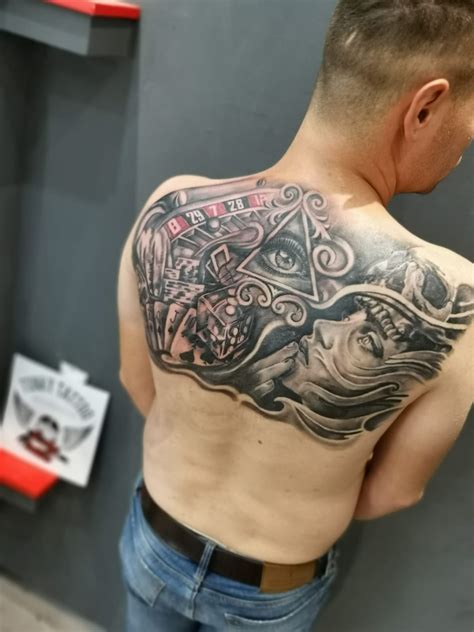 Back tattoos