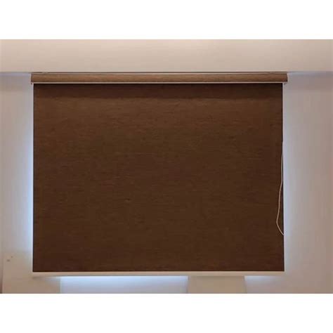 Polyster Brown Window Roller Blind At Rs Sq Ft In Ahmedabad Id