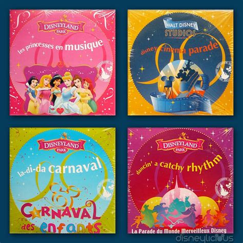 The Authentic Disney Parks Merchandise Blog Dl Paris Cd Singles