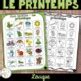 French Spring Vocabulary Printemps Lexique By French Buzz Tpt