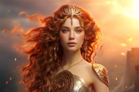 Premium Photo Aphrodite In Greek Mythology Is The Goddess Of Beauty