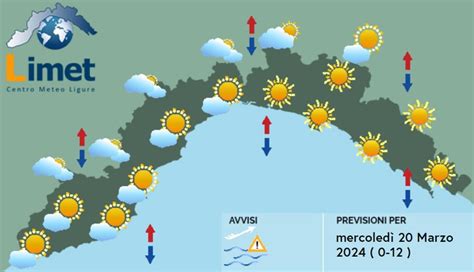 Meteo Liguria Ancora Tempo Stabile E Temperature Miti Liguria Oggi