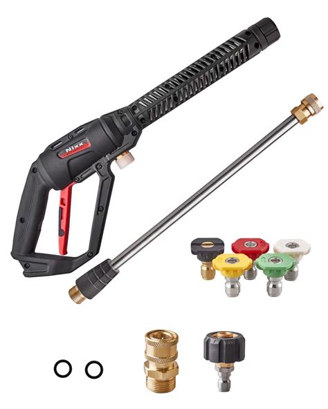 Pressure Washer Gun With Power Wash Extension Wand Psi Sprayer