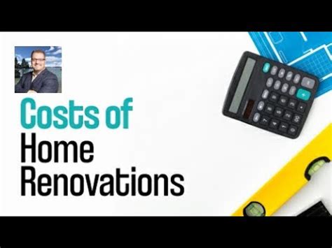 How Much Does It Cost To Renovate A House Youtube