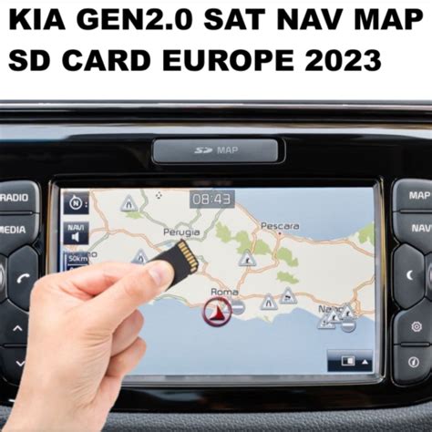 Kia Hyundai Gen Sat Nav Map Update Navigation Sd Card Ebay