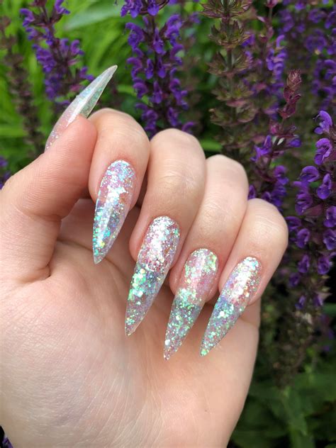 Weding Nails Prom Nails Almond Acrylic Nails Best Acrylic Nails