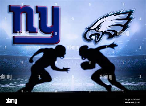 Philadelphia Usa January New York Giants Vs Philadelphia