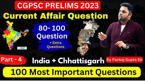 Cgpsc Prelims Questions Part Most Important