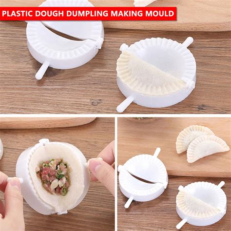 Pc Dumpling Maker Molud Dough Press Dumpling Pie Ravioli Mould Cooking